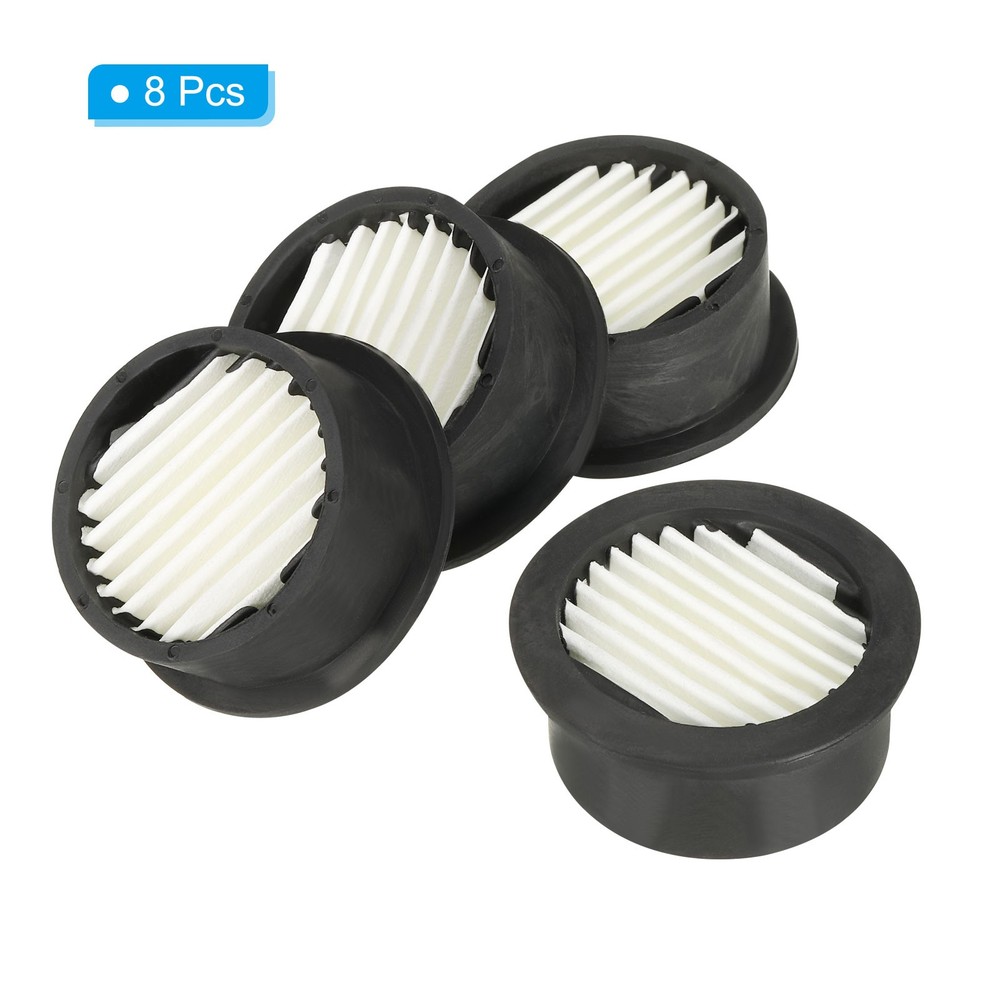 Air Compressor Filter, 8 Pack Air Compressor Accessories, Black, White