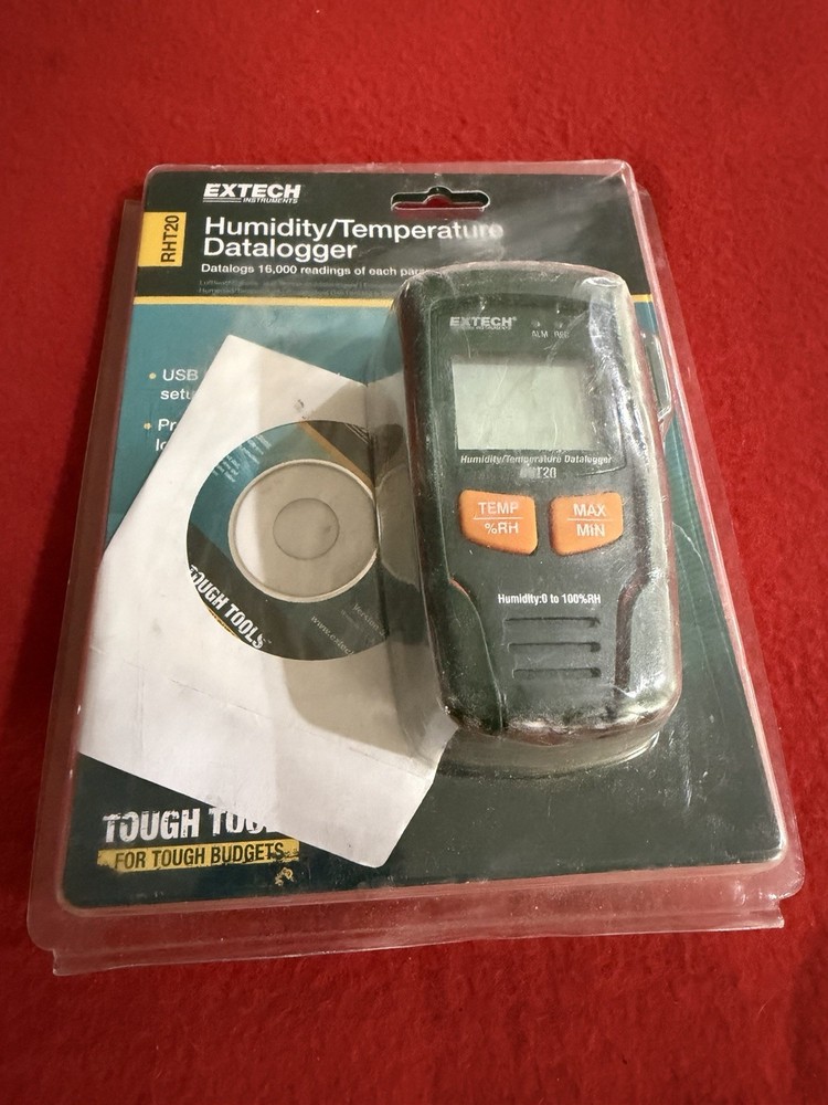 Extech RHT20 Humidity/Temperature Data Logger