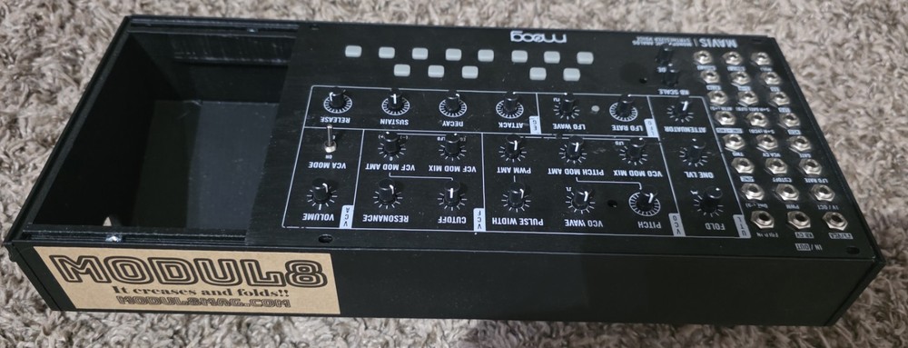 Moog Mavis Analog Desktop Synthesizer Sequencer CV Gate Modular Kit Audio Out
