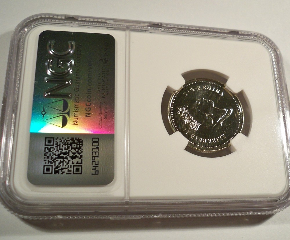 2000 CANADA 25c NGC MS68 QUARTER - MS 68