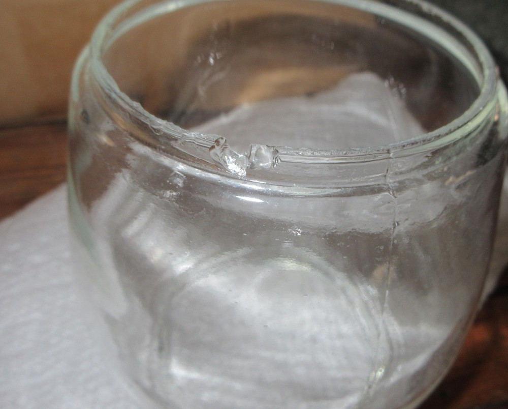 Lantern Clear Glass Replacement Globe 4" High Dietz