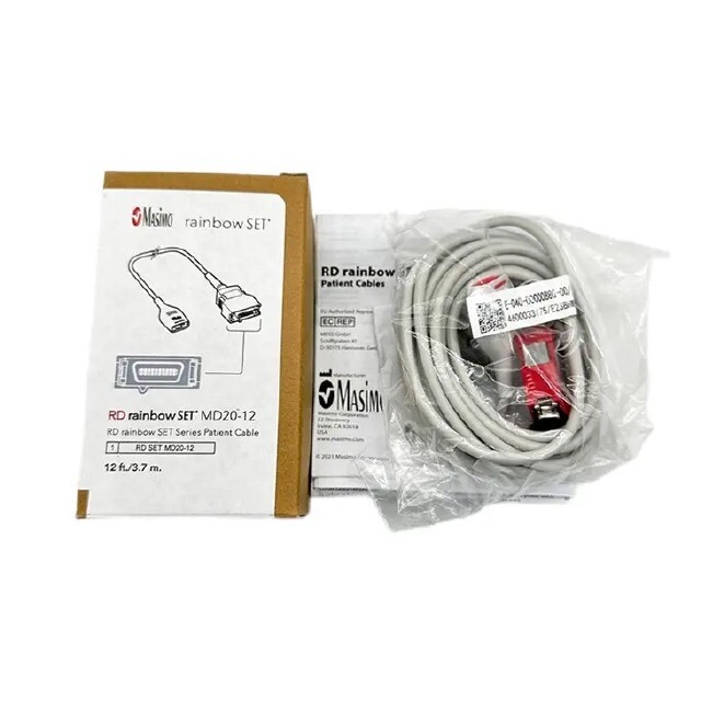 Masimo 4073 RD Rainbow SETIM MD20-12, 12ft, OEM Original (Box of 1)