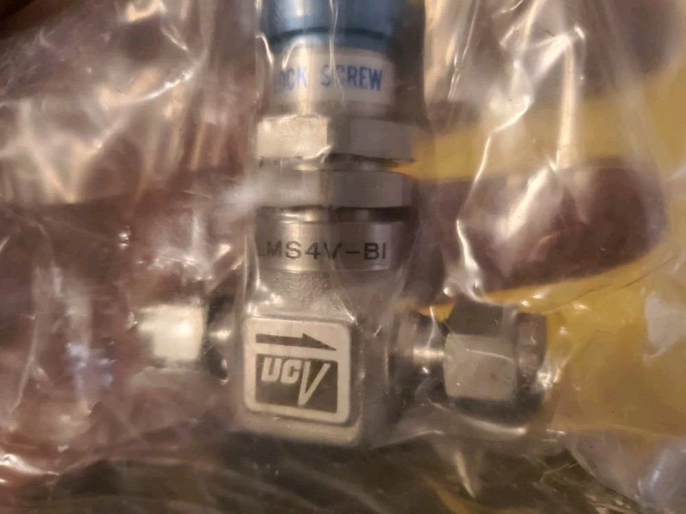 Ham-Let Needle Valve 2LMS4V-BI Adjustable Susf316L Ucv Compression Fitting