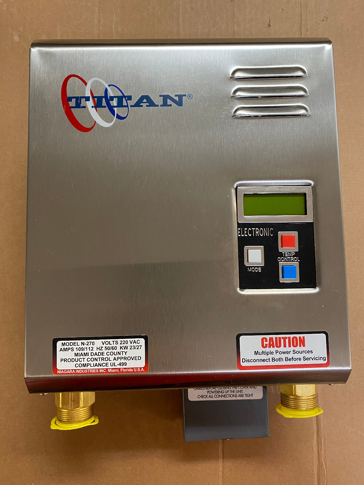 Reconditioned Titan N270 tankless water heater. Free Same day Shipping