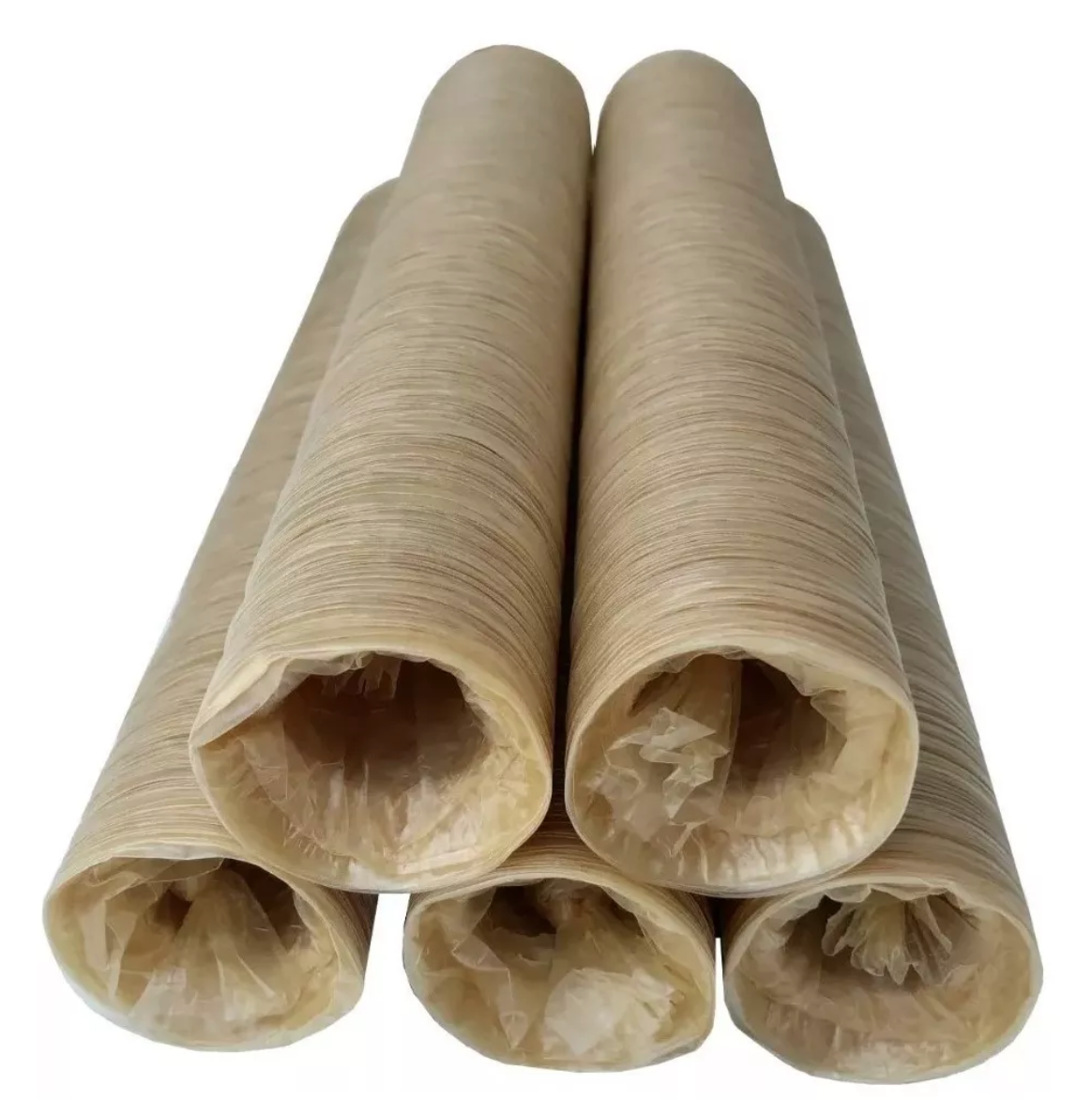 Collagen Casings Dry 32mm / 50ft Lenght for stuffing 99 Lb 450 sausages 5 sticks