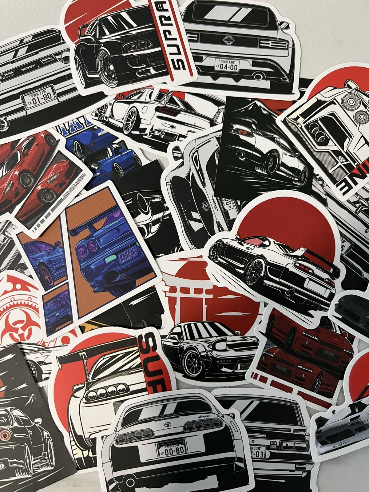 1/64 Scale Wheels & Rubber Tires (10 Sets) Real Riders fits Hot Wheels Set J