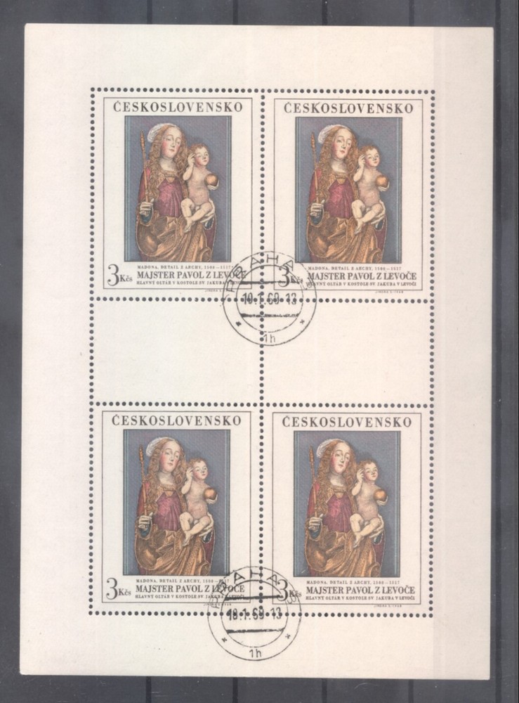 (701080) Art, Madonna, Czechoslovakia