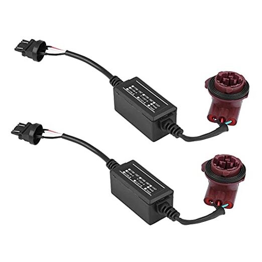3157 LED Load Resistors Plug and Play Anti Flicker Harness LED Decoder Adapter
