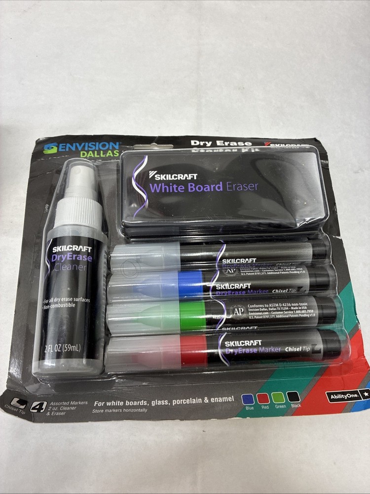 SKILCRAFT DRY ERASE STARTER KIT