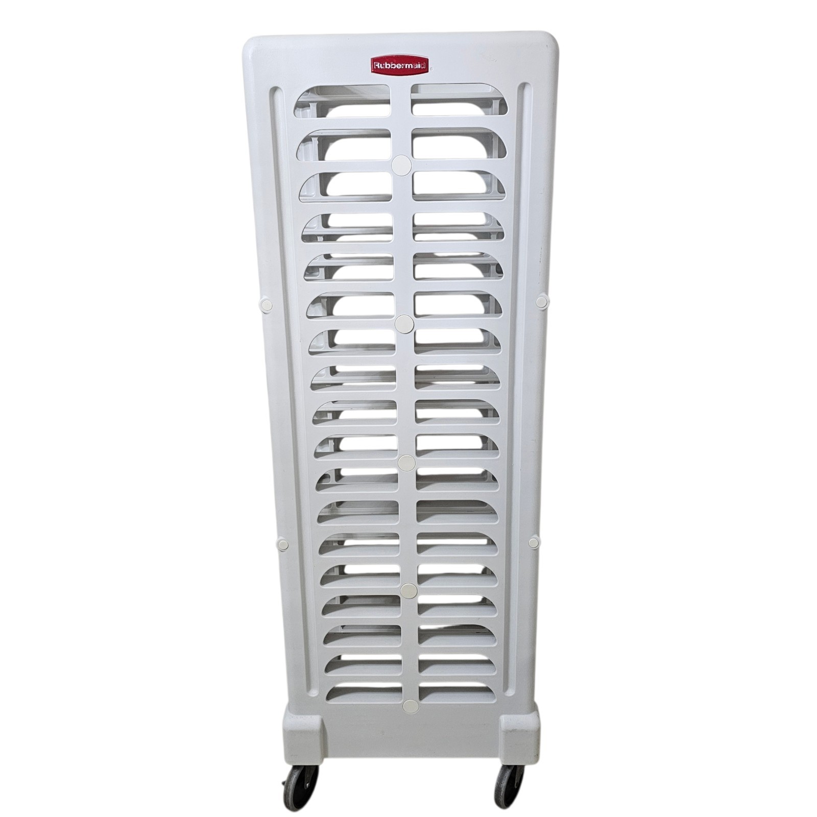 Rubbermaid End Loader Rack for 18 Full Size Food Pans White