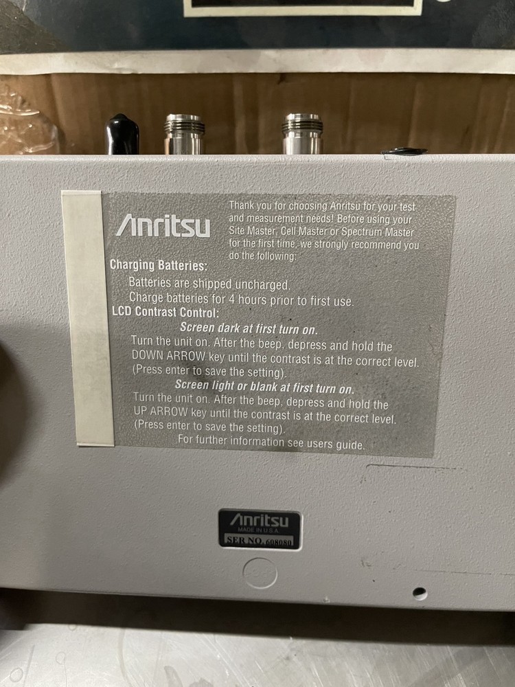 Anritsu S332D Site Master Antenna Analyzer w/ Accessories Option 21