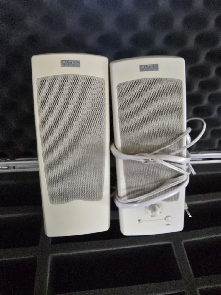 Altec Lansing ACS21W Desktop Computer Retro Speakers