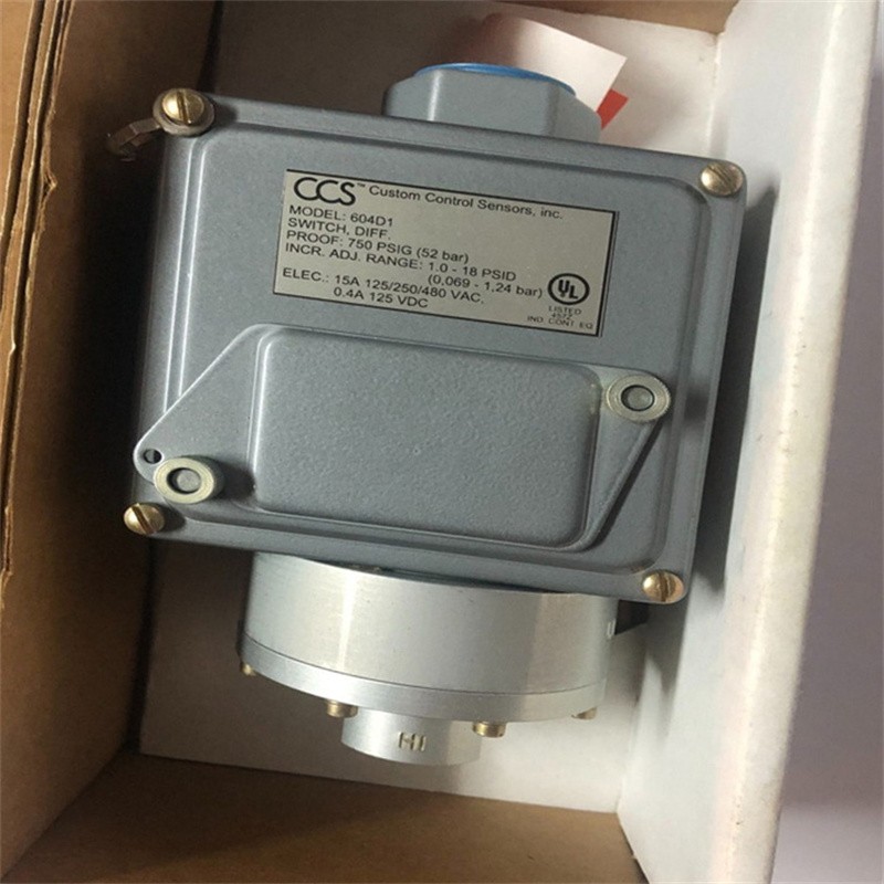 1x NEW CCS pressure switch 604D1
