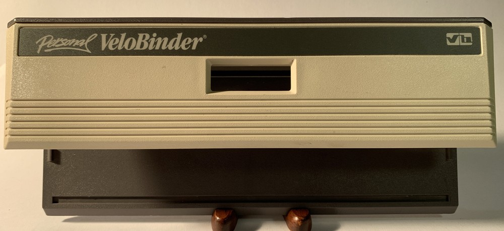 Personal VeloBinder Binding System The Personal Binder Only Excellent Condition