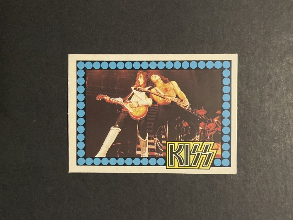 KISS CARD RARE ACE FREHLEY EX SHAPE