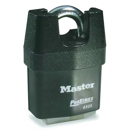 Master Lock 6327Ka Padlock, Keyed Alike, Partially Hidden Shackle, Rectangular