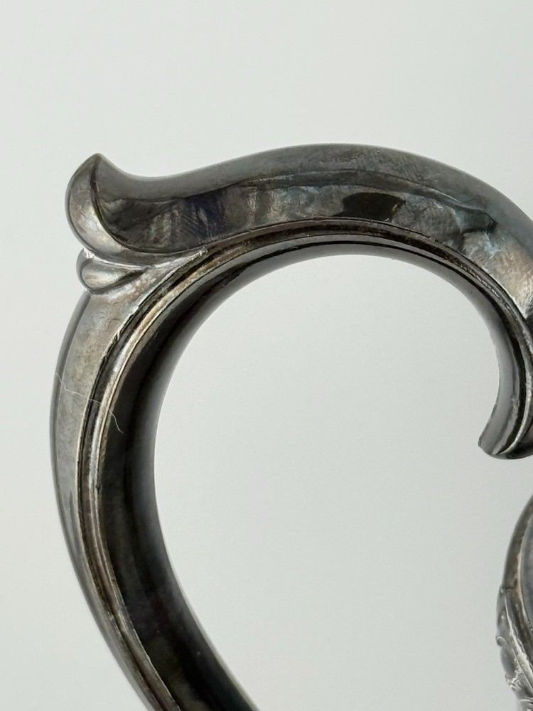 Antique WM Rogers Silverplate Pitcher Evan Dale Pattern Ornate Handle