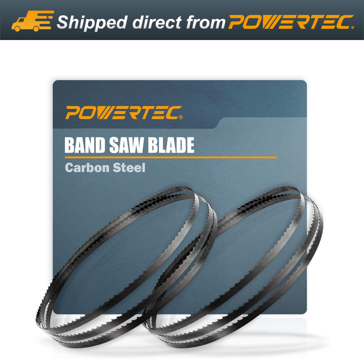 POWERTEC 93-1/2" x 1/8" x 14 TPI Band Saw Blade for Delta/Grizzly/Jet/Craftsman