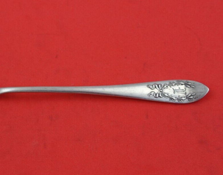 Laurel by Frank Smith Sterling Silver Olive Spoon Solid Original 5 5/8" Serving