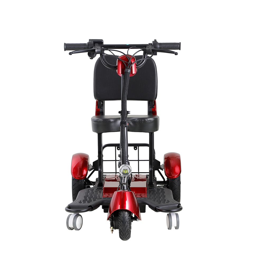 Lightweight 3-Wheel Travel Mobility Scooter 30 Miles 350W 3-Speed 220lb Capacity