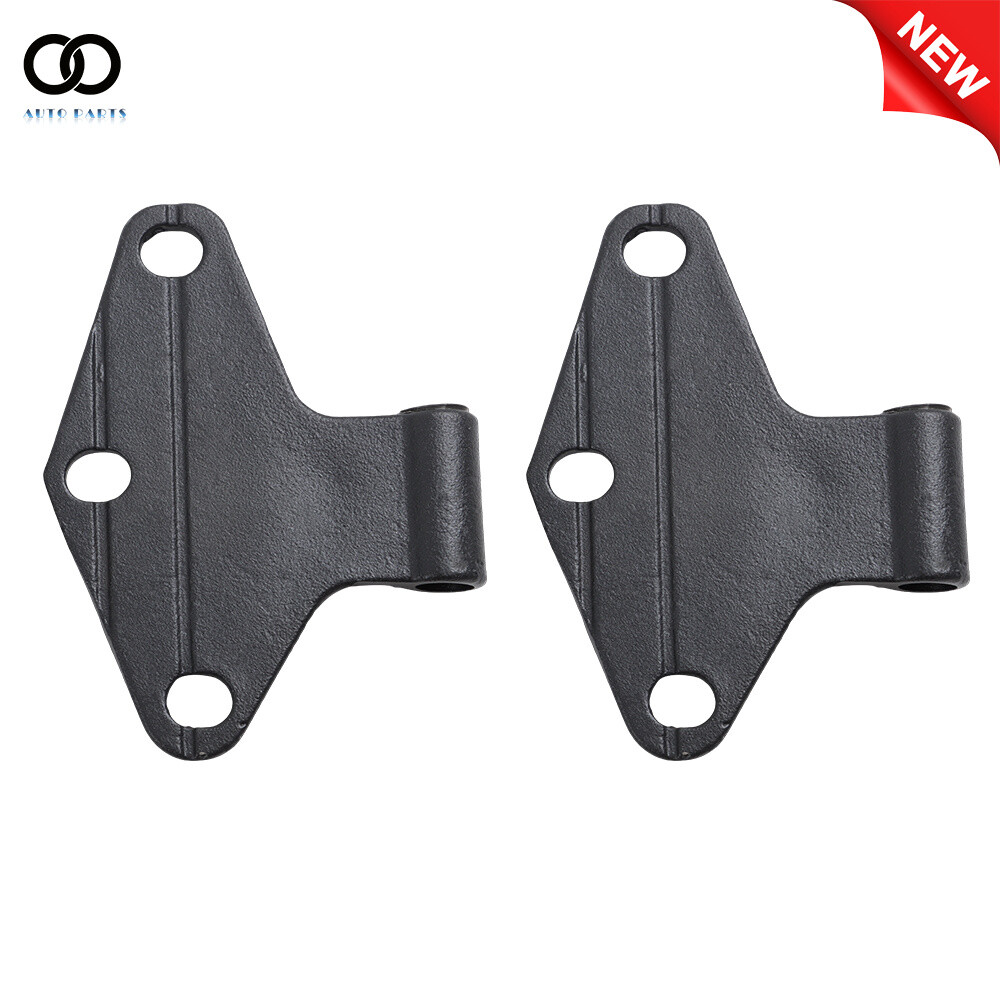 For Jeep Wrangler JK 2007-2018 Body Door Hinge Replacement Set Black Powder Coat