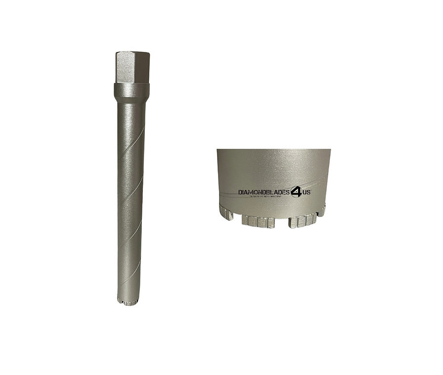 1" Premium Plus Diamond Core Drill Bit  Core Boring Can concrete hard material