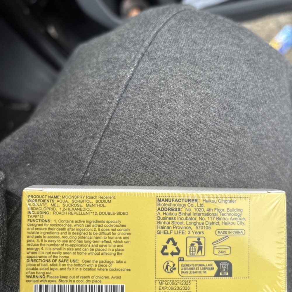 Moonspry Roach Repellent 12 Pieces In Each Box