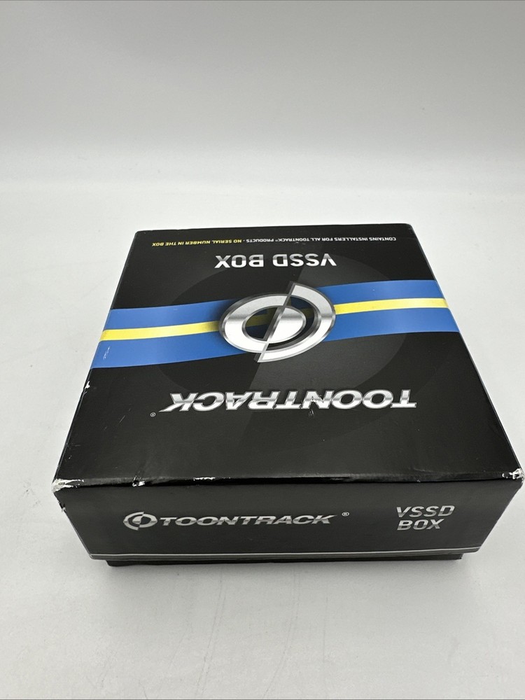 📦 Toontrack VSSD Box - Installer DVD Set