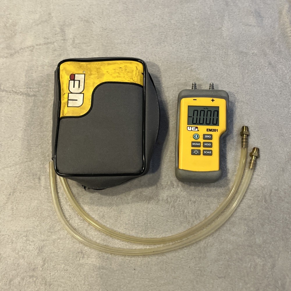UEi Test Instruments EM201B Dual Input Differential Manometer