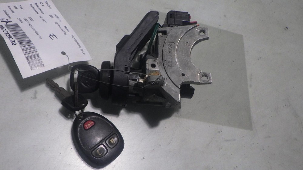 11 CHEVROLET SILVERADO 2500 PICKUP Ignition W/Key