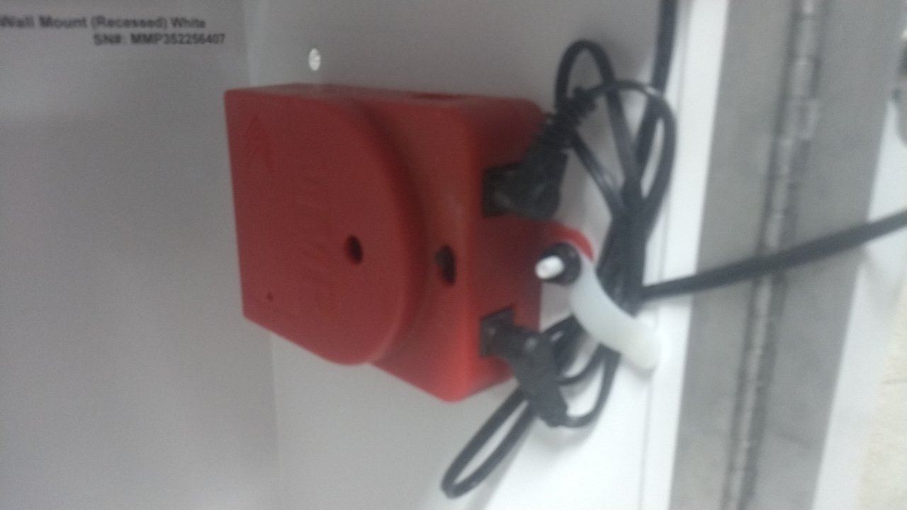 Zoll 8000-001258 14 x 14 In Opening White Stainless Steel Wall Cabinet