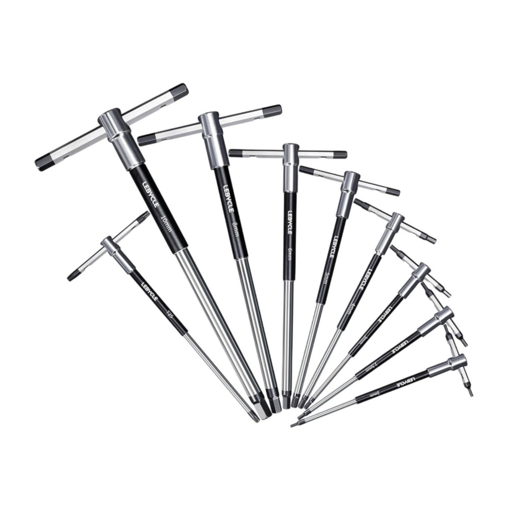 Sliding T Handle Rotating Sleeve Lightweight Hand Tools Professional Hex Key