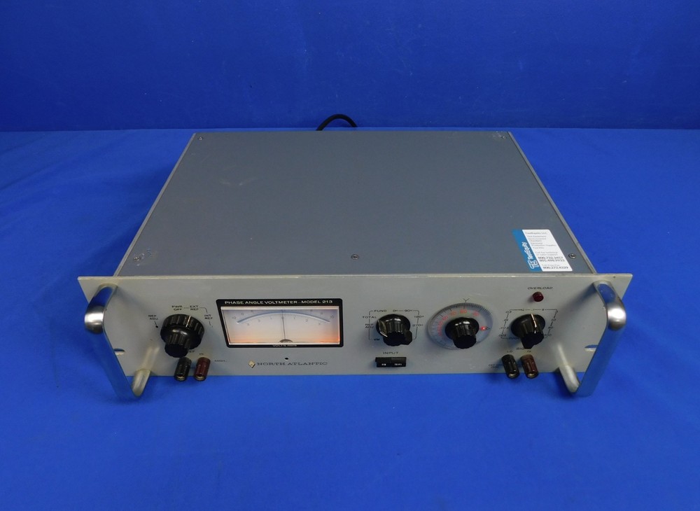 North Atlantic 213C Phase Angle Voltmeter