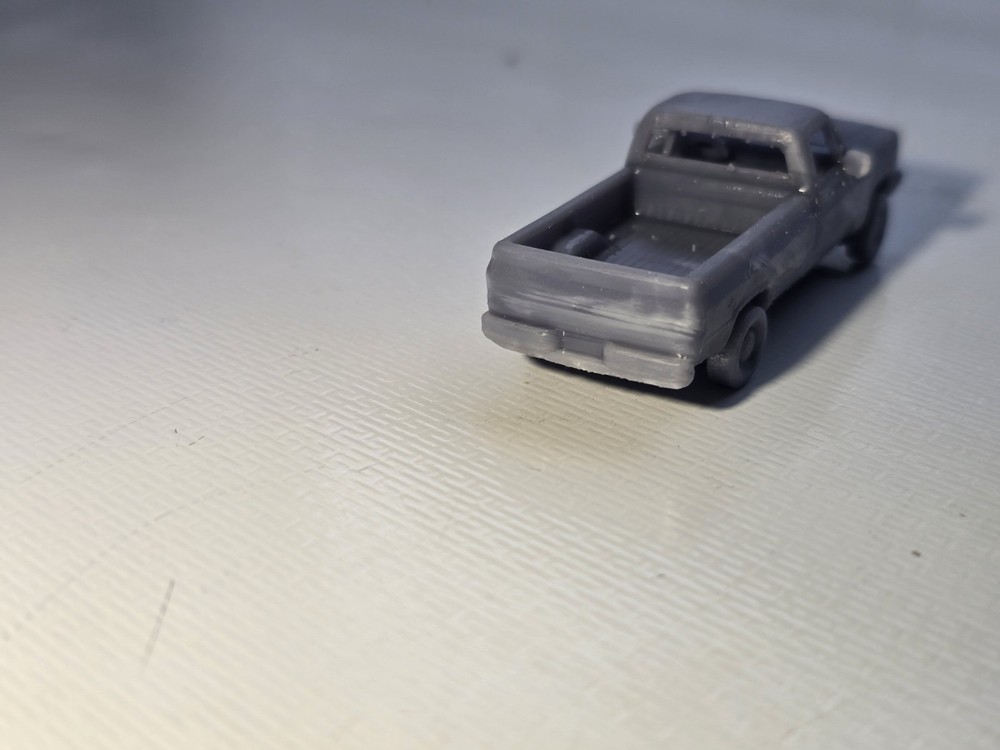 N Scale 1978 Gmc Sierra Undecorated Kit 3D Printed