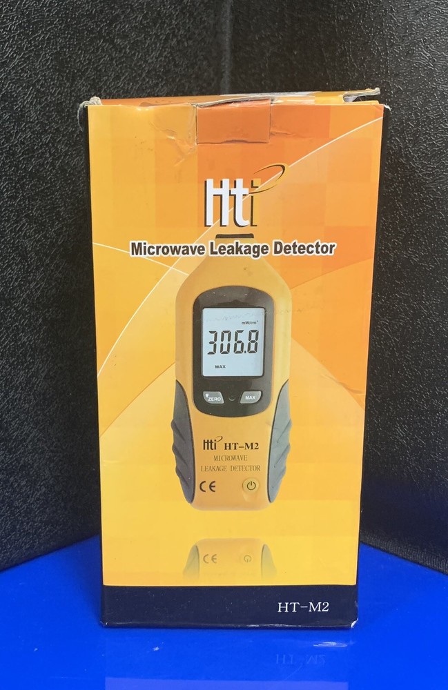 Digital Microwave Detector HT-M2 Digital LCD Display Microwave Leakage Detect...