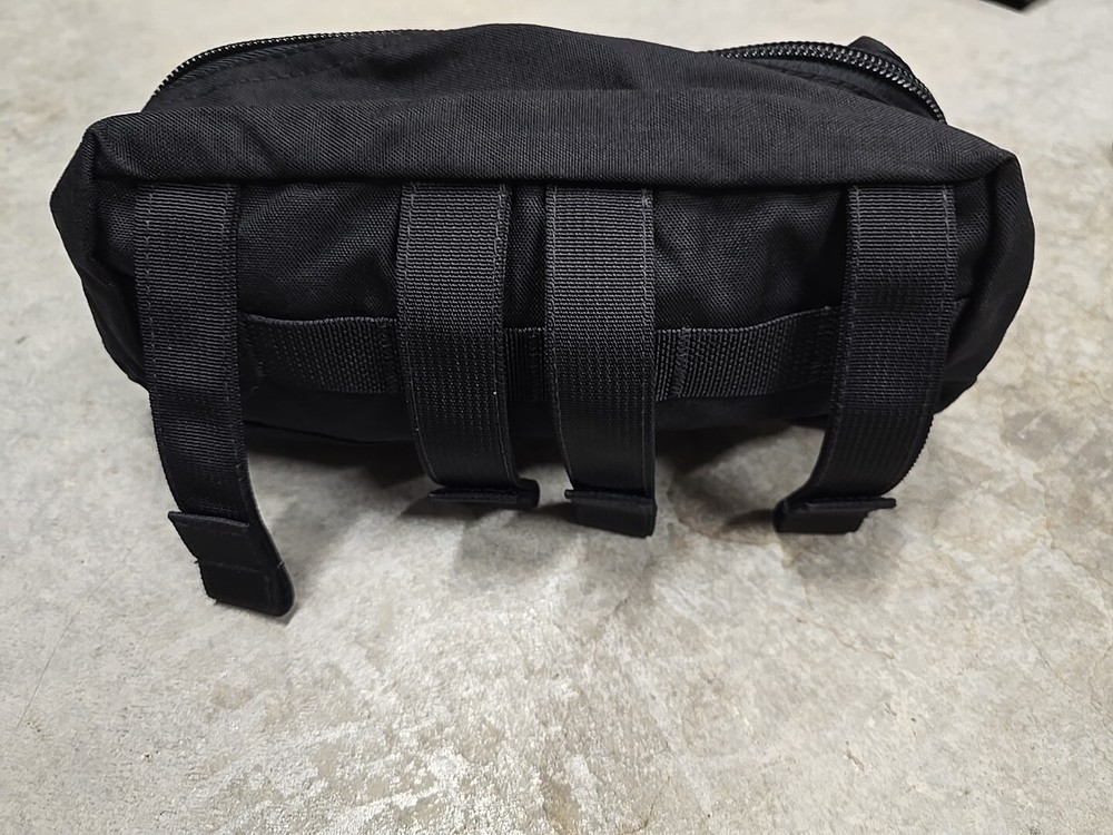 Special Operations Technologies flat IFAK mini pouch, black, 10" × 8"