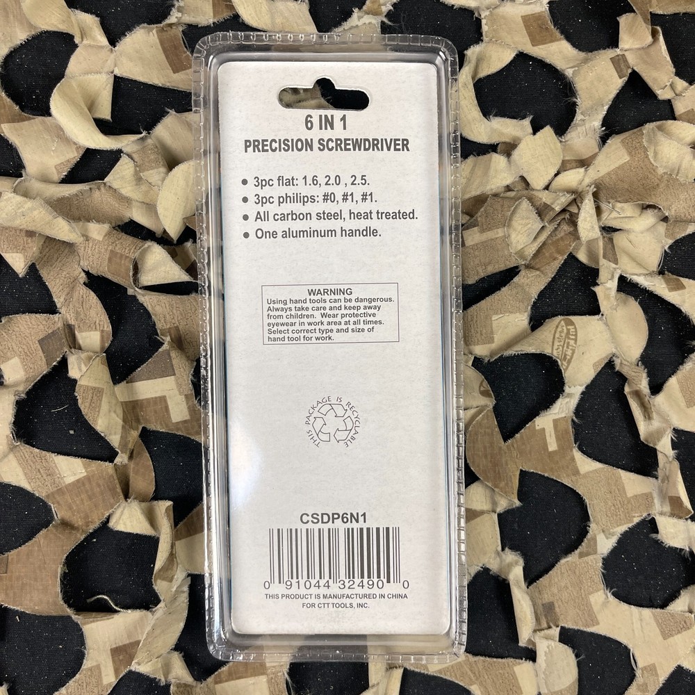 NEW 6-in-1 Precision Screwdriver