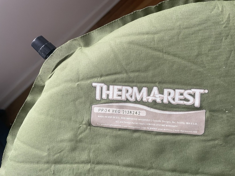 Therm-a-Rest Pro4 Sleeping Pad Green/Brown