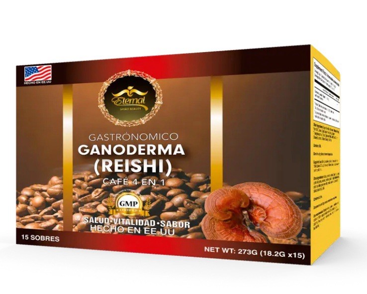 4 packs Café Ganoderma (reishi) 4 in 1 Coffee
