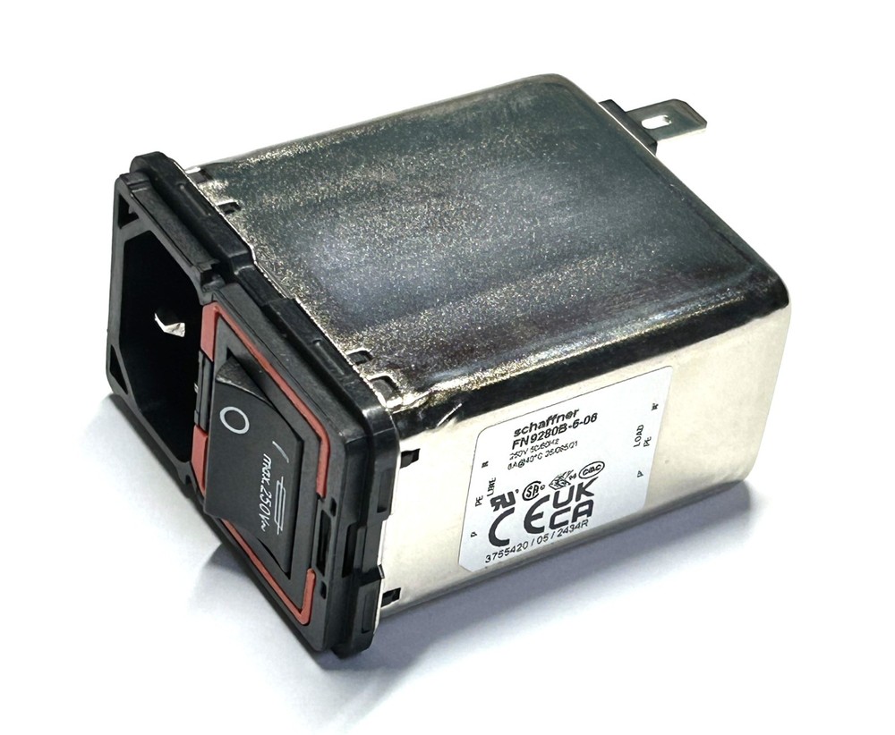 Schaffner Ultra Compact Versatile Filtered Power Entry Module FN9280B-6-06 1pc