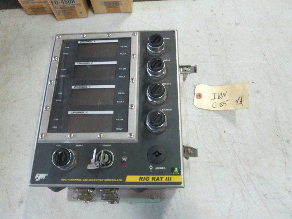 BW Technologies Multi-Channel 4 Channel Gas Detection Controller RR-3C04 (New)