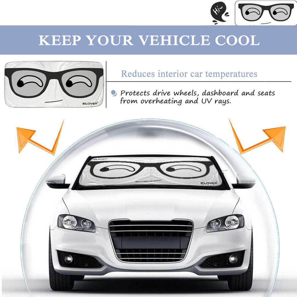 Foldable Auto Car Windshield Sun Shade Shield Cover Sun Visor UV Block Protector