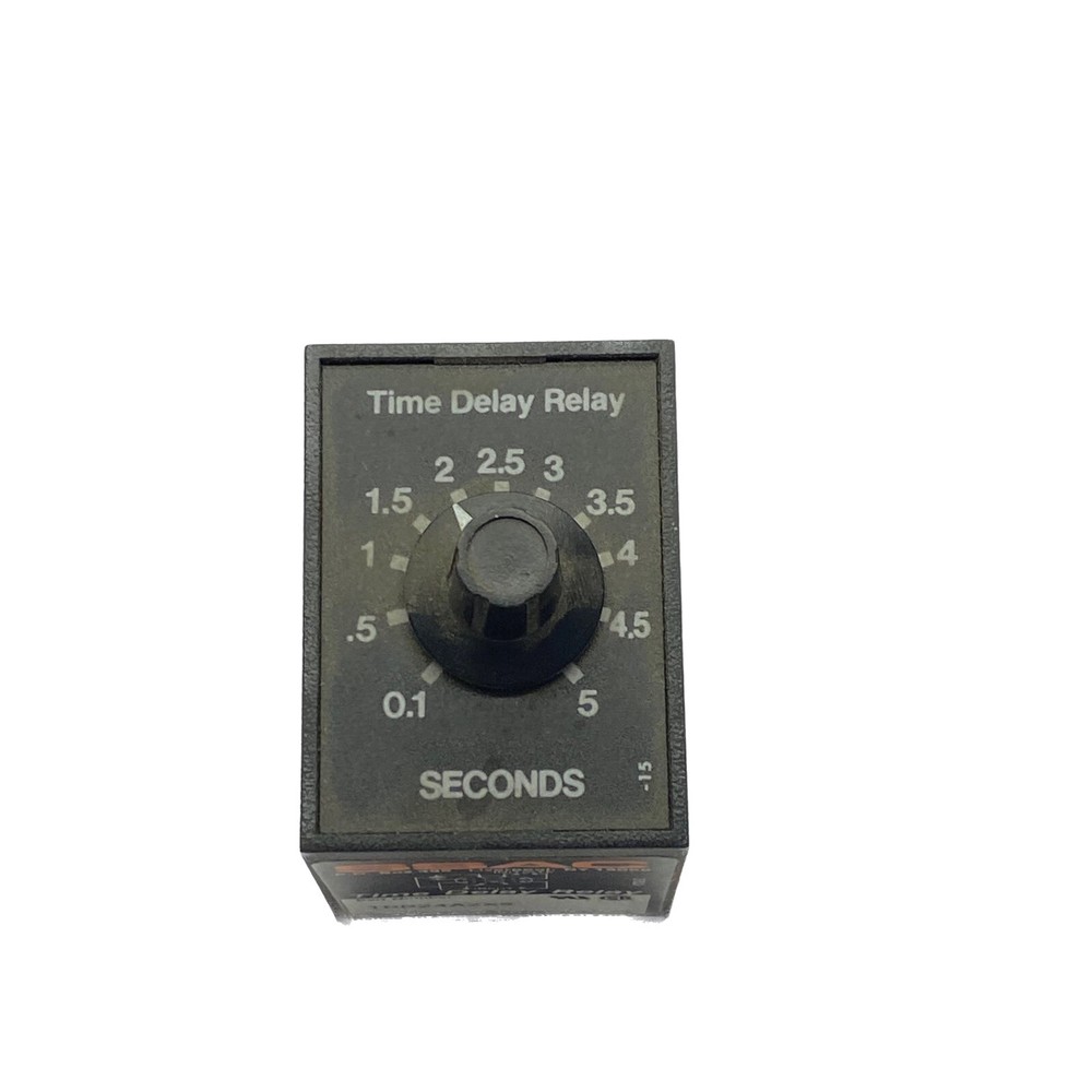 SSAC 24VAC 8 Pin 0.1-5 Second Time Delay Relay TRB24A2X5