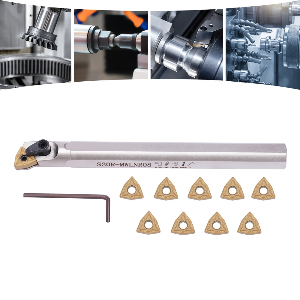 20mm Lathe Internal Boring Bar Turning Tool Holder + Indexable Carbide Insert