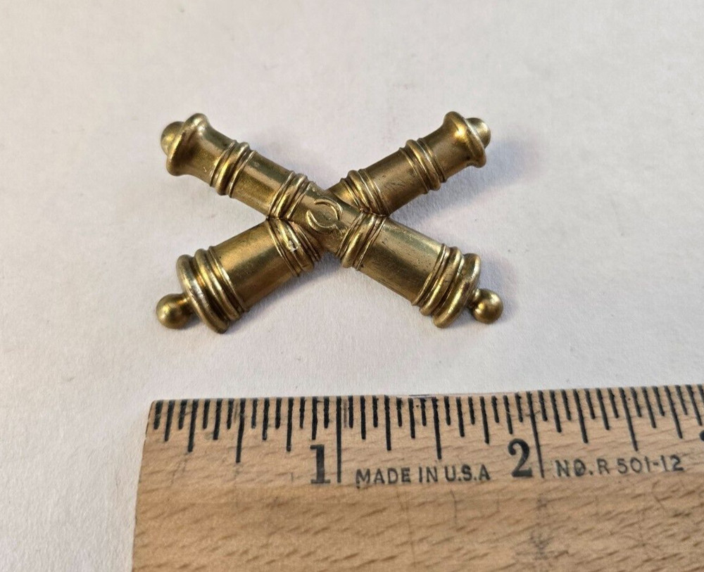Indian War Artillery Hat Insignia Forage Cap