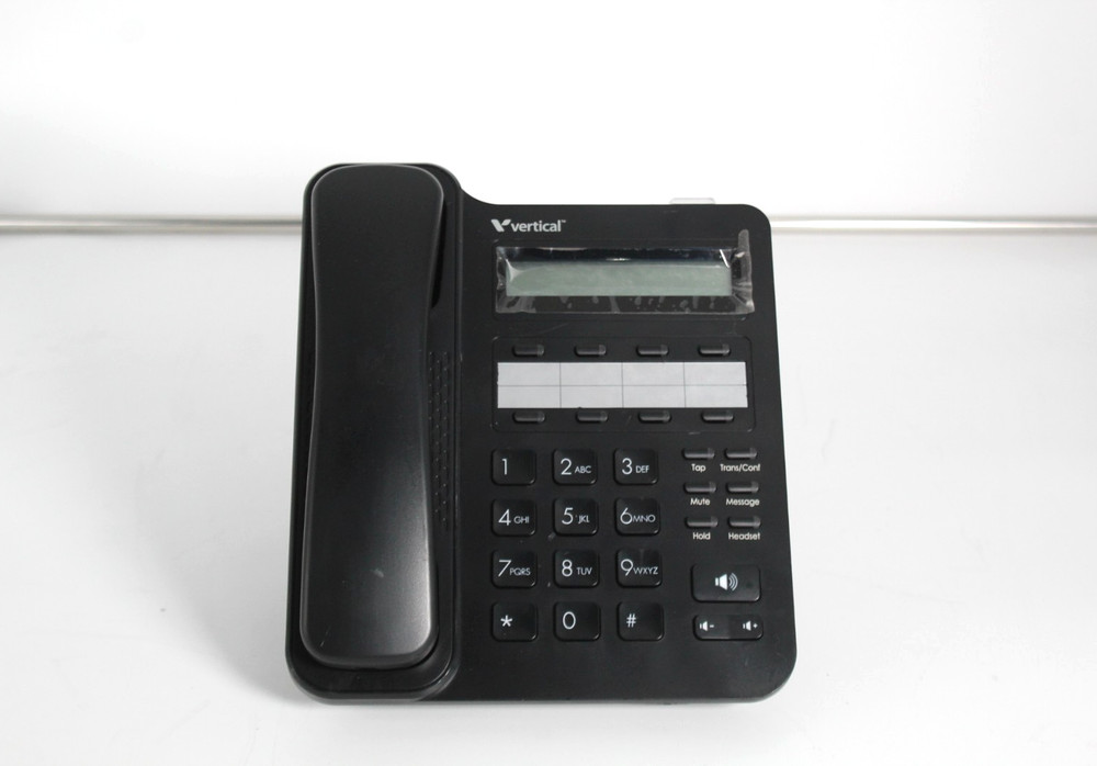 Vertical VU-9208-00 8 Button Basic Duplex Digital Phone w/ Handset & Stand