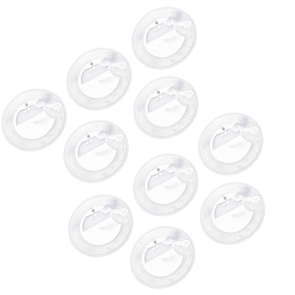 100PCS NFC Tags 180 bytes-Sticker NTAG 213 Tag RFID Tags - For Android & iPhone
