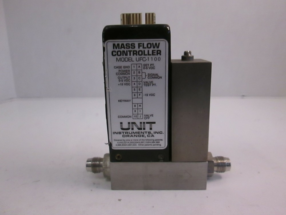 Unit UFC-1100 Mass Flow Controller, O2, 10 SLM, Used
