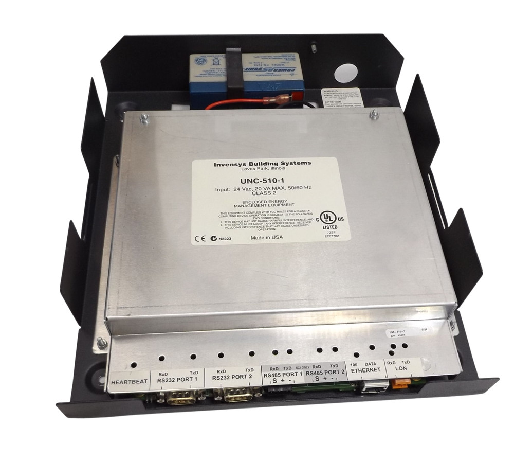 Invensys I/a Series UNC-500 UNC-510-1 Universal Network Controller 24VAC Class 2