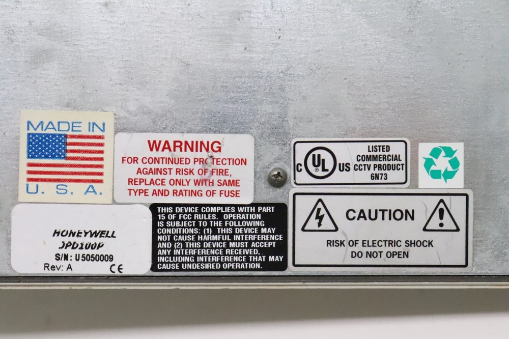 Ultrak Diamond Series CCTV Joystick Camera Controller Untested READ